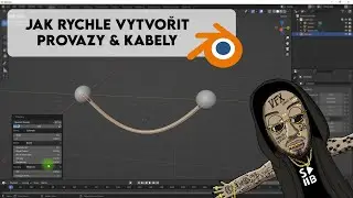 Jak rychle vytvořit provazy a kabely v Blenderu