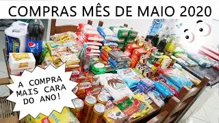 COMPRAS MÊS DE MAIO 2020 / Compras de Supermercado