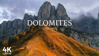 Dolomites | Autumn | 4k Drone Footage