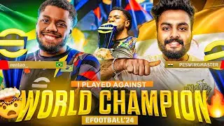 EFOOTBALL WORLD CHAMPION RENTAO 🆚 PES WING MASTER | WORLDS BEST PLAYER FROM BRAZIL🇧🇷 | CAN I WIN? 🏆