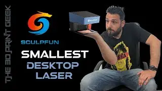 The ULTIMATE Desktop Engraver // ScuplFun iCube 5W