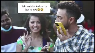 aayush sharma funny prank call with home loan girl| Salman bhai ka loan reject ho gya 🤣