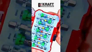 Kraft Werkzeuge - bit set with magnetic ring 18 pieces #kraftwerkzeug