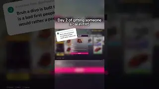 Day 2 of gifting someone a car in Forza Horizon 5 #shorts #gaming #forzahorizon5