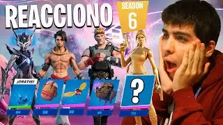 REACCIONANDO AL PASE DE BATALLA DE LA SEASON 6 Y AL TRAILER | byxavi
