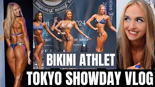 Tokio's WFF Asia Grand Prix Championships 2024 SHOWDAY Vlog - Form verhauen wegen Krankheit?