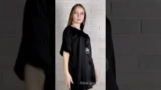 Стильное платье-футболка с АлиЭкспресс