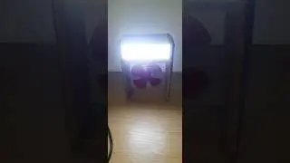 Rechargeable desk fan and emergency light | 2in1 Gadget #shorts #angeltechinnovation