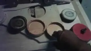 пепельница из дерева