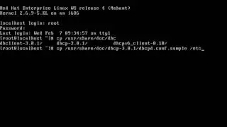 Copying Sample File In DHCP RPM in Red Hat Linux Part -2