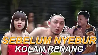 DINAR CANDY, DAISUKE , DUSTIN MAIN DI KOLAM RENANG !! 👍🏻