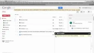 Uploading and Converting Files in Google Drive