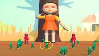 Squid Game Challenge 🦑🦑🦑 - All Levels Round 1 Gameplay Android,ios