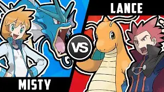 BEST TEAM POKÉMON BATTLE: Misty VS Lance!