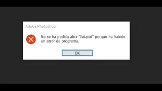 No se ha podido abrir 