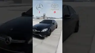 СРАВНЕНИЕ МЕРСЕДЕСА И ТОЙОТЫ КАМРИ в BeamNG Drive  #beamngdrive #beamngdrivemods #beamng#mercedes
