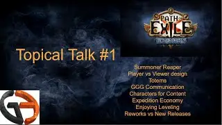 [POE Discussions] Topical Talk #1 - 8 Topics for POE discussion enthusiasts
