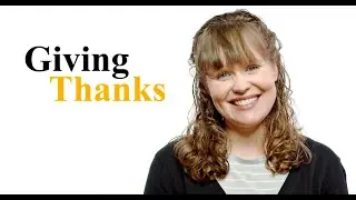An Object Lesson on Giving Thanks