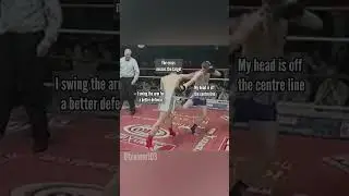 Getting your head off the centre line as you low kick