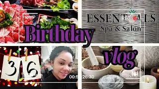 Birthday Vlog Vibes | Facial Spa day | Korean bbq | 36 years young