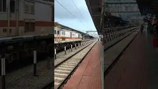 #WAP7 #CHENNAI - Trivandrum Mail #indianrailways  Train number 12623 to #thiruvananthapuram #shorts