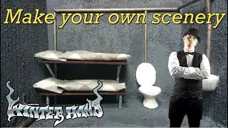 Building a miniature Prison for your own Green Screen Videos