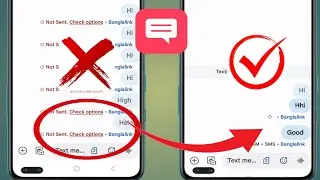 How to  Not Sending Check Option Problem | Fix Messages Trouble Sending Problem.,