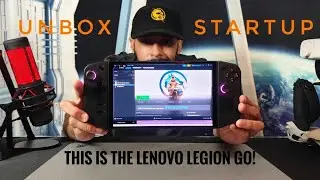 •Lenovo Legion Go | Unbox & Startup!