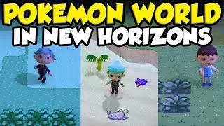 How To Make A POKEMON WORLD In Animal Crossing New Horizons!