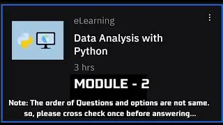 Module-2 Data Wrangling||Data Analysis with python 