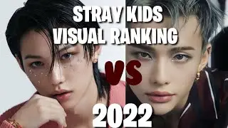 (2022) Stray Kids Visual Ranking || UPDATED