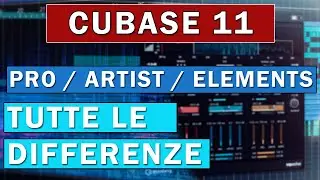 Le 3 versioni di Cubase - Differenze tra Pro / Artist ed Elements