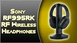 Sony RF995RK RF Headphone & Cable Bundle | 150ft Range,Noise Reduction,Voice Mode,20-Hr Battery Life