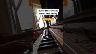 iPhone alarm into a song