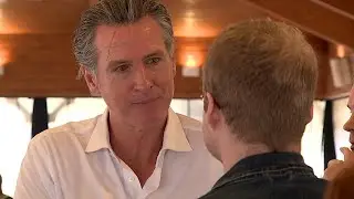 Gavin Newsom in Bluffton to campaign for Biden
