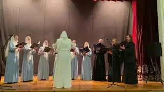 Господи,  спаси благочестивыя.  Трисвятое.  Музыка: архидиакон Петр Козловский.