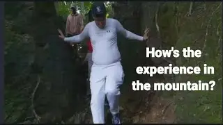 FORIEGNER FIRST TIME IN THE PHILIPPINES/MOUNTAIN EXPERIENCE
