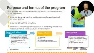 Manual handling basics workshop recording