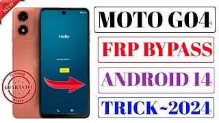 Motorola G04 Google Account Remove √ Moto G04 Frp Bypass Without PC √ Moto G04 Frp Bypass 2024