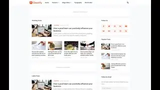 Cleanify - Responsive Blogger Template