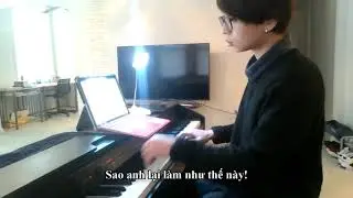 (Piano Cover) Em Đã Thấy Anh Cùng Người Ấy  - Hương Giang Idol