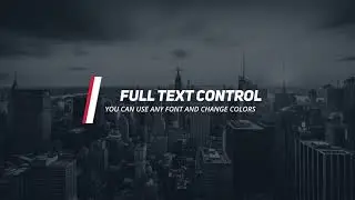Minimal Typography - Animated Titles for Premiere Pro - Premiere Pro Templates