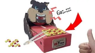How to make Bad Dog Board GAME from Cardboard DIY at HOME for KIDS