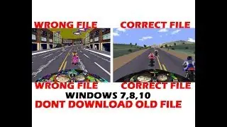 ROADRASH GAME FOR WINDOWS 7,8,10 | FIXED GRAPHICS PROBLEM | DOWNLOAD MY SETUP FILE FOR ROADRASH