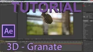 3D-Granate werfen TUTORIAL + FREE Material - After Effects [Full HD]