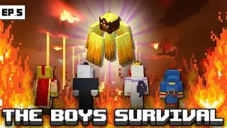 The Boys Explore the Devils Anus in Minecraft