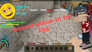 how to find Secret place for hiding Win tnt tag Vidio Complete || Blockman go