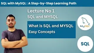 SQL and MySQL in Hindi/Urdu | Lecture No 1