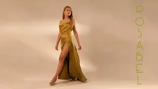 Rosabel Olive Green Satin Dress, An Chic Prom Dress