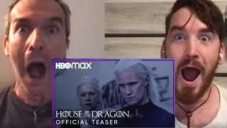 HOUSE OF THE DRAGON | Games of Thrones Prequel | Official Teaser | HBO Max | REACTION!!!